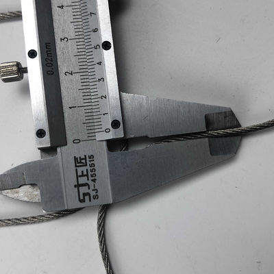 Elastyczna i trwała siatka kablowa ze stali nierdzewnej 304 z diamentowymi otworami do siatek zabezpieczających