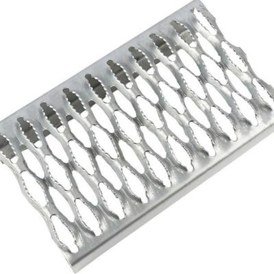 5mm Grip Strut Bezpieczeństwa Rzęs Kanał Aluminiowy Diamentowa tabliczka