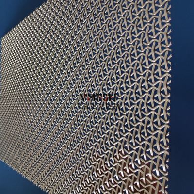 Technika tkania architektury Tkanina z siatki do dekoracyjnej okładziny
