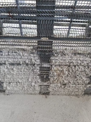 Wzmocniona betonowa podstawa stała siatka szklana szklana siatka wspierająca