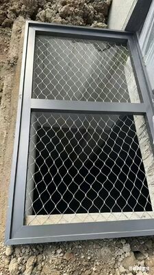 Drahtseilnetz aus Edelstahl für Oberlicht-Atrium-Schutz vor herabfallenden Gegenständen
