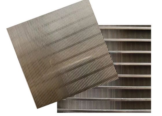 0,5 * 1,5 304 panele z drutu klinowego ze stali nierdzewnej 6000 mm * 6000 mm