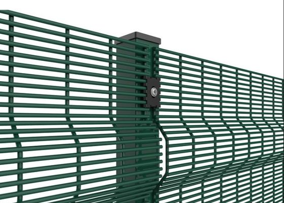 4,0 mm zielone ogrodzenie z drutu spawanego 4x4 ocynkowane ogniowo