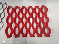 Suspended 1060 3003 Aluminium Expanded Metal Mesh Ceiling Anodyzowane utlenianie