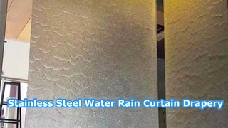 Siatka kaskadowa wodospadu do dekoracji hoteli i centrów handlowych