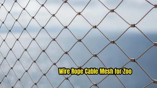 Zastosowanie siatki wolierowej dla ptaków ze stali nierdzewnej 316 zoo