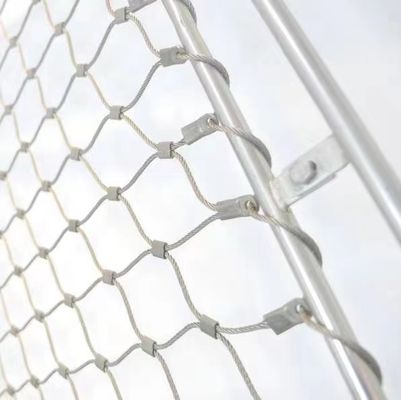 Woliera 7x7 Siatka ptasia ze stali nierdzewnej 2 mm 2,5 mm 3 mm Grubość