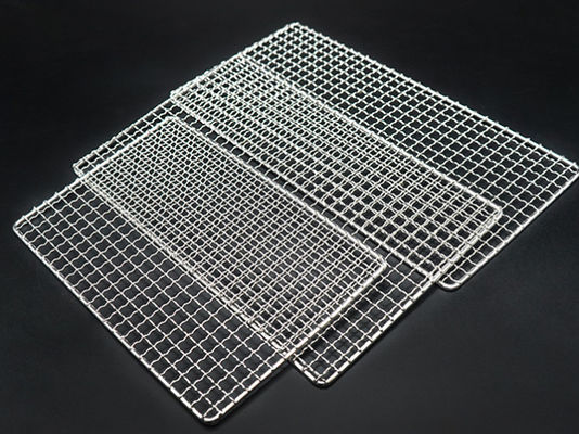 Włókna z stali nierdzewnej 304 Grill Grill Mesh Non Stick