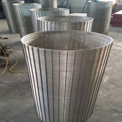 304 ze stali nierdzewnej Johnson Wedge Wire Screen Filter 20-300mm