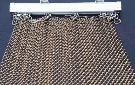 Popularna dekoracyjna kurtyna aluminiowa o grubości 1,2 mm do dekoracji wnętrz