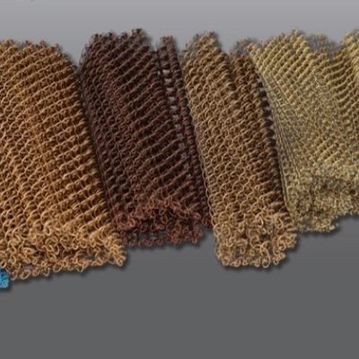 Dekoracyjne, aluminiowe, druciane, niestandardowe, wiszące, diamentowe zasłony z siatki