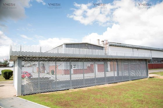 PVDF Czarny Aluminium Rozszerzone metalowe płyty sufitowe