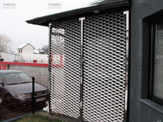 PVDF Czarny Aluminium Rozszerzone metalowe płyty sufitowe