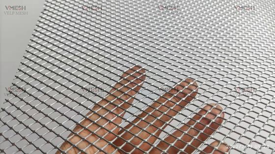 Galwanizowana diamentowa sieć metalowa 1x2m ze stali węglowej