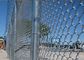 Diamentowe powlekane PCV / ocynkowane ogrodzenie z siatki drucianej na boisko sportowe