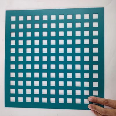 Aluminium Galwanizowane 2 mm kwadratowe Perforowane arkusze metalowe 4x8 stóp