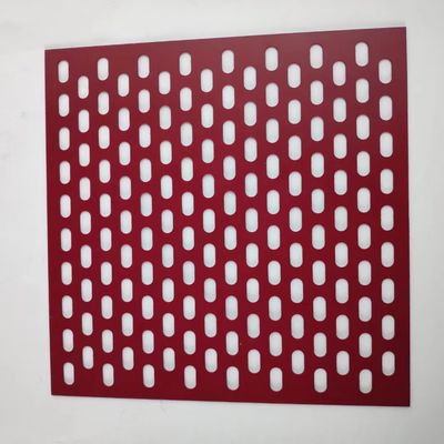 Sześciokątne otwory Aluminiowe Perforatowane Płyty Sieciowe grubość 1 mm