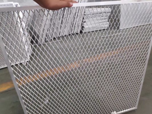 Powłoka powlekana aluminiowa sieć metalowa 1,2x2,4m