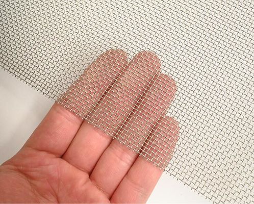 Siatka druciana tkana ze stali nierdzewnej 304, średnica drutu 0,02-6,3 mm