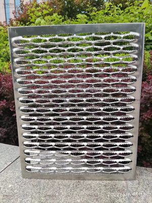 Aluminiowy 1060 Diamentowy Otwór Bezpieczeństwo Grating Walkway 12G 14G