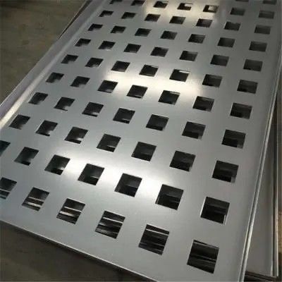 Sześciokątne otwory Aluminiowe Perforatowane Płyty Sieciowe grubość 1 mm