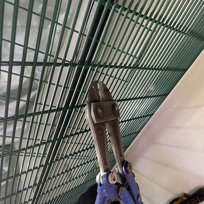 4.0 mm Zielony ogrodzenie z galwanizowaną siecią stalową