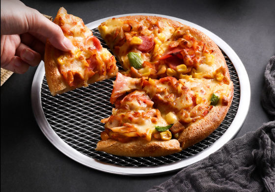 Aluminiowy dysk do pieczenia pizzy 6-18 cali, o wysokiej wytrzymałości, nierdzewny