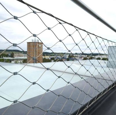 Flexible Stainless Steel Rope Netting Safety Resistant Fall Proof Fence