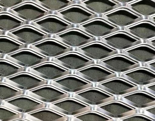 Rozszerzona siatka metalowa z aluminium malowanego proszkowo do dekoracji ścian