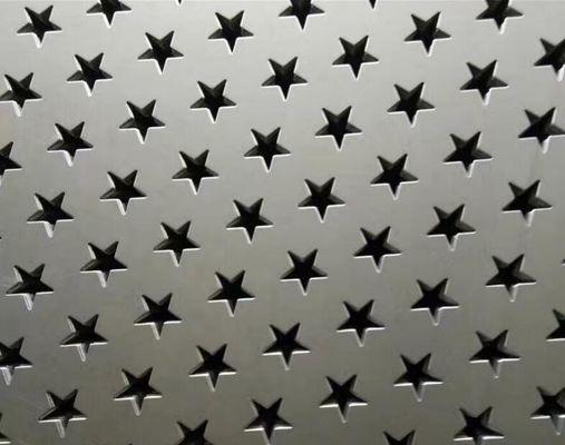 Konstrukcja na zamówienie okrągły trójkąt dziurkowy aluminium stal nierdzewna Perforated Sheet For Decorative Mesh