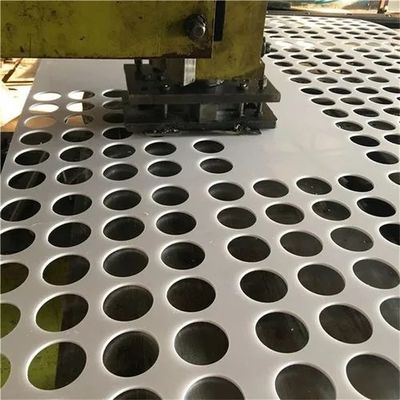 Blacha perforowana ze stali nierdzewnej 304 316, aluminium, otwory okrągłe