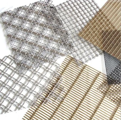 Kolorystyczny panel zewnętrznej dekoracyjnej siatki anodowanej architektonicznej