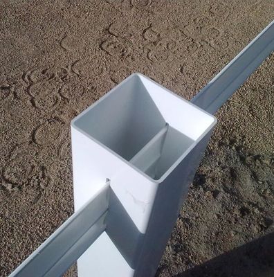 Ogrodzenie z winylu bydła 2 szyby 3 szyby łatwe do montażu DIY PVC Ranch Rail