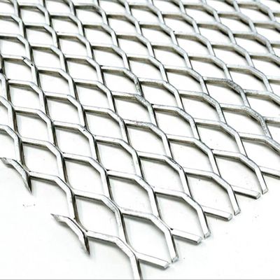 Stal nierdzewna ciężka Diament rozszerzona siatka metalowa 1,5-8 mm
