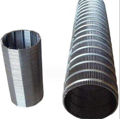 Johnson Filter Pipe Control Continuous Slotted Tube Wire Wrap Wedge Wire Screen