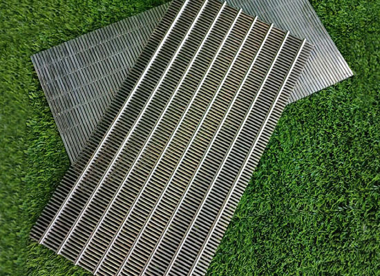 Filtr olejowy skrobi cukrowy Johnson Wedge Wire Slot Bend
