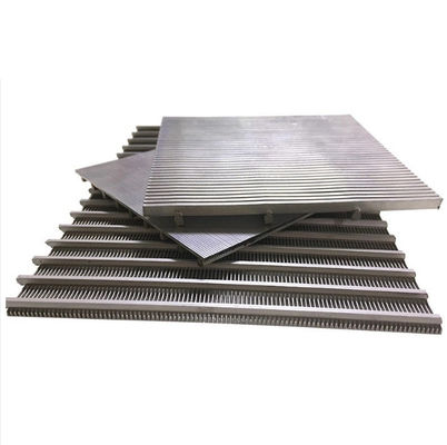 SS304/316 Johnson Wedge Wire Screen Filter Panel / Tube Mesh