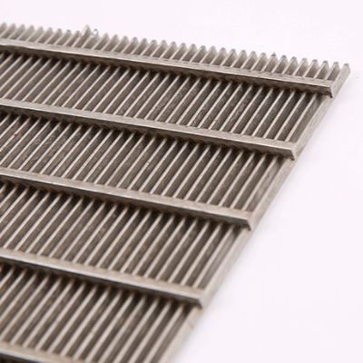 Włókna żelaza nierdzewnej 304/316 Johnson Wedge Wire Screen for Mining