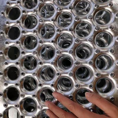 Aluminium Okrągłe otwory Perf O Grip Bezpieczeństwo siatki dla platformy chodnika