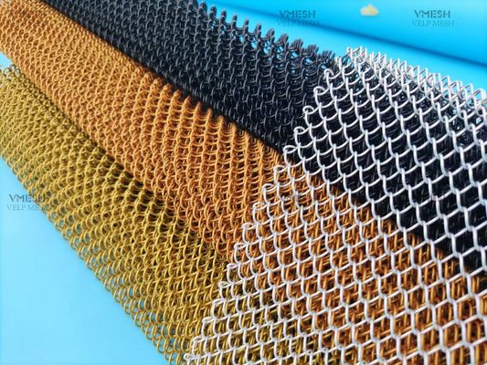 Architektoniczna sieć drutowa ze stali nierdzewnej 12x12 mm Rozmiar otworu