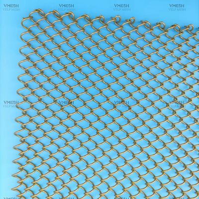 Antydeformacyjna metalowa konstrukcja z siatki kominkowej ze stali nierdzewnej o grubości 1,2 mm