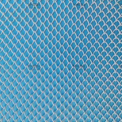 Kurtyna działowa z metalowej siatki łańcuchowej 6x6mm, malowana proszkowo