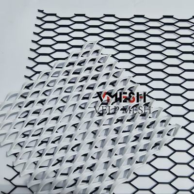 Lekkie panele z siatki cięto-ciągnionej ze stopu aluminium do aranżacji wnętrz