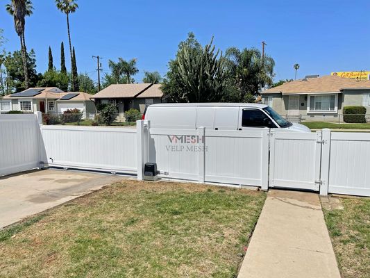 Uv Proof 6x8 Ft Pvc Privacy Fence Panels White Color Durable