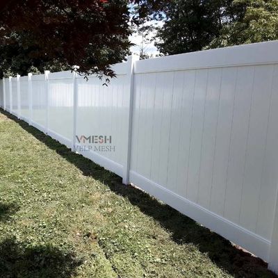 Wysokiej wytrzymałości 6 stóp Pvc Ogrodzenie prywatności Bez konserwacji