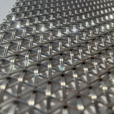 Stal nierdzewna 304 / 316 Woven Metal Mesh Architectural Mesh Screen