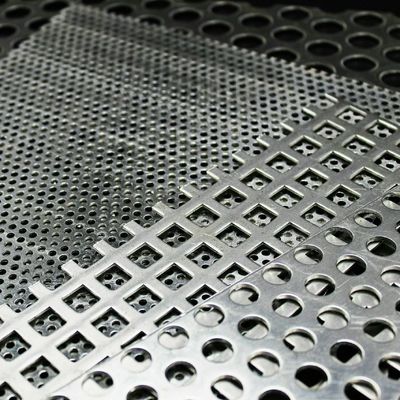 Dekoracyjna sześciokątna przewiercona siatka aluminiowa metalowa