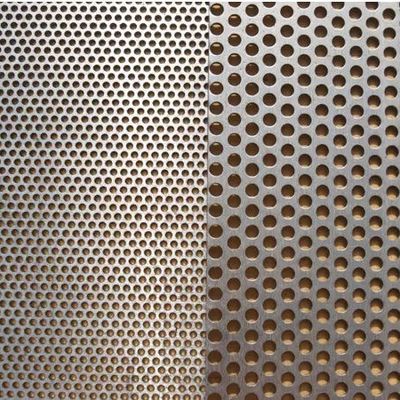 1.2mm gruba aluminiowa ocynkowana stalowa sieć perforowana dla systemów odwadniania