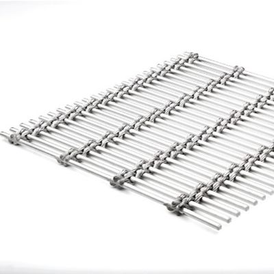 Aluminiowa sieć drutu dekoracyjnego do elewacji i przegród 3 mm grubości