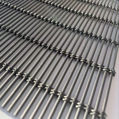Aluminiowa sieć drutu dekoracyjnego do elewacji i przegród 3 mm grubości